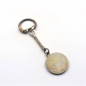 Antika Akbank Logo Mineli Metal Anahtarlık  222 - 2