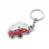 sk - Lanza Rote Kırmızı Vov Vos Minibüs Sıfır Metal Anahtarlık  Kaplumbağa Minibüs - Tatil Gezi thumbnail 1