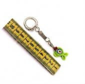 Sanat Taciri  Eskilerden Balık Cam Anahtarlık  Boncuk Anahtarlık  Yeşil Nazarlık thumbnail 2