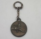 Sanat Taciri  Antika Koleksiyonluk Polissons Yunus Kabartmalı Çift Taraflı Anahtarlık thumbnail 2