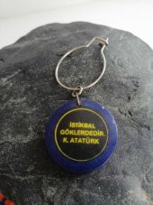 Antika Koleksiyonluk Türk Hava Yolları Çift Taraflı Anahtarlık İstikbal Göklerdedir no 2 - 3