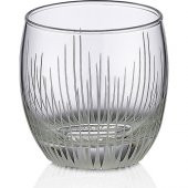 Kcd Işık Sade Kesme El Dekor Yaldızlı 6 Adet Desenli Su Bardağı Takımı thumbnail 1