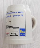 0.5LT PORSELEN ALMAN BİRA BARDAĞI TANKART NO 688 - 2