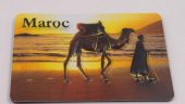 Sanat Taciri - Kabartmalı Maroc Fas Bedevi Deve Camel Çöl Magnet - 1