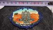 Sanat Taciri - Seramik San Pietro Meydanı Ve Kilisesi Roma Magnet Koleksiyonluk - 1
