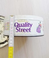 Mackintosh Quality Street Chocolate Teneke Kutu İngiliz Teneke Kutu - 4