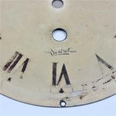 Antika Sestrel Marka Saat Kadranı  İngiliz Damgalı Metal Kadran  Saat Tamik Parçası thumbnail 3