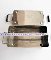 Antika İnox Metal Kutu Sağlık Steril Kutusu Hastane Malzemesi - 1