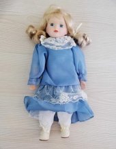 33 CM AVRUPA EL BOYAMA BEBEK AVRUPA BEBEK PORSELEN BEBEK OYUNCAK BEBEK N0 867 - 2