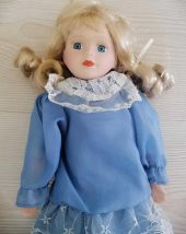 33 CM AVRUPA EL BOYAMA BEBEK AVRUPA BEBEK PORSELEN BEBEK OYUNCAK BEBEK N0 867 - 3