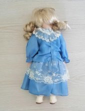 33 CM AVRUPA EL BOYAMA BEBEK AVRUPA BEBEK PORSELEN BEBEK OYUNCAK BEBEK N0 867 - 4