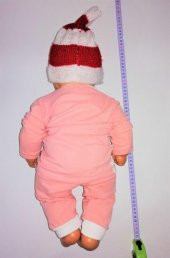 Kıyafetli Büyük Plastik Bebek Etli Bebek thumbnail 1