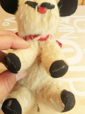 VİNTAGE YURTDIŞI PELUŞ KÖPEK SERT DOLGULU PELUŞ HAYVAN - 4