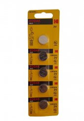 Cr1616 Pil 3v Araba Kumanda Oyuncak Saat 5 Adet 1 Paket Para Pil Cr 1616 Dügme Pil Lityum Tıbbi Cihaz - 2