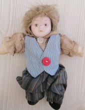 EL BOYAMA AVRUPA BEBEK PORSELEN PALYAÇO OYUNCAK BEBEK PORSELEN BEBEK - 2