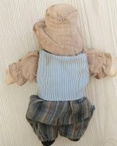 EL BOYAMA AVRUPA BEBEK PORSELEN PALYAÇO OYUNCAK BEBEK PORSELEN BEBEK - 3