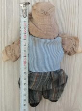 EL BOYAMA AVRUPA BEBEK PORSELEN PALYAÇO OYUNCAK BEBEK PORSELEN BEBEK - 4