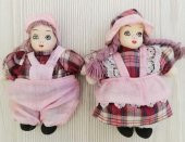 EL BOYAMA AVRUPA BEBEK PORSELEN İKİZ BEBEKLER OYUNCAK BEBEK - 1