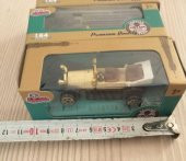 2 ADET 1e 68 ÖLÇEKLİ PREMİUM VİNTAGE OYUNCAK ARABA KLASİK ARABA thumbnail 2