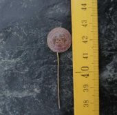 Antika Türkiye Madeni Maden Eşya Ve Makina Sanayii Sendikası İşçileri Rozet TURKİŞ MADENİŞ IMF - 2