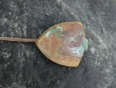 Antika Üzeri Silinmiş Rozet İş yeri Marka Yazılı Rozet Broş thumbnail 1