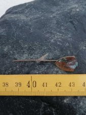 Antika Üzeri Silinmiş Rozet İş yeri Marka Yazılı Rozet Broş thumbnail 2