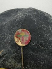 Antika 1966 H.P Rozet Firma İş Yeri Marka Yazılı Rozet Broş thumbnail 1