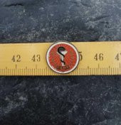 Antika Olimpiyat Meşale Rozet Yaka Bro Firma İş yeri Marka Yazılı Rozet Broş - 1