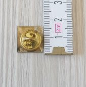 DEMOKRAT PARTİ ROZETİ KLİPSLİ ROZET BROŞ thumbnail 2