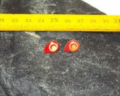 Antika - 2 Adet KIZILAY DAMLA ŞEKLİNDE - Firma - İş yeri - Marka Yazılı Rozet Broş thumbnail 2