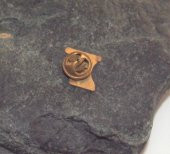 Antika - DALGALI 3 HİLAL BAYRAK - Firma - İş yeri - Marka Yazılı Rozet Broş thumbnail 2