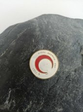 1951 Niğde Derman Evi İğnesiz Kızılay Rozet Yaka Broş thumbnail 1