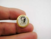 1 Adet Atatürk Rozeti Mustafa Kemal Atatürk Rozet Broş Yaka İğnesi thumbnail 2