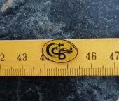 VİNTAGE ROZET YAKA BROŞU thumbnail 2