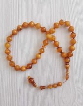 SIKMA KEHRİBAR TESBİH PÜSKÜLLÜ TESBİH NO 3811 - 1