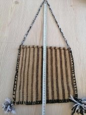 VİNTAGE EL DOKUMA KİLİM ÇANTA YÖRESEL ÇANTA OMUZ ÇANTASI - 1