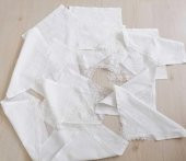 VİNTAGE 28X28CM 13 ADET PEÇETELİK MUTFAK ÖRTÜSÜ DANTELLİ ÖRTÜ thumbnail 1