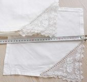 VİNTAGE 28X28CM 13 ADET PEÇETELİK MUTFAK ÖRTÜSÜ DANTELLİ ÖRTÜ thumbnail 3