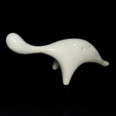 Sanat Taciri - Beyaz Porselen Dinazor Dino Biblo - 1