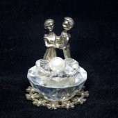 Metal - Cam - İnci - Gelin Damat - Biblosu - Sevgili İçin HEdiye thumbnail 1