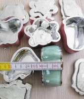 6 Adet Kapaklı Porselen Kutu - Porselen Takı - Saklama Kutusu thumbnail 4