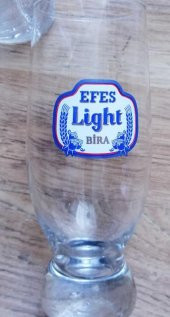 VİNTAGE 0.3L EFES PİLSEN LİGHT BİRA BARDAĞI 1 ADET - 1