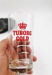 VİNTAGE TUBORG GOLD BİRA BARDAĞI 1 ADET - 2