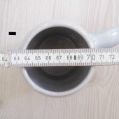 0.5LT EL BOYAMA PORSELEN BİRA BARDAĞI TANKART NO 23 - 3