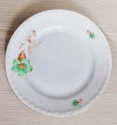 1 ADET ÇEKOSLAVAKYA PORSELEN TABAK - 1