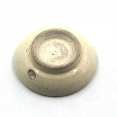 Antika El İşi KÜTAHYA Seramik Çiçek Desenli Minik Tabak Kütahya Seramik Çerezlik - 456987 - 2