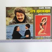 Büyük Boy Yeşil Çam Film Kartpostalları Koleksiyonluk Film Afişi - YARIN AĞLAYACAĞIM KADİR İNANIR - 1