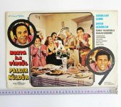 BÜYÜK BOY YEŞİLÇAM FİLM KARTPOSTALI NOKTA İLE VİRGÜL PALDIR KÜLDÜR NO 8 - 1