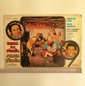 BÜYÜK BOY YEŞİLÇAM FİLM KARTPOSTALI NOKTA İLE VİRGÜL - 1