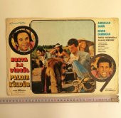 BÜYÜK BOY YEŞİLÇAM FİLM KARTPOSTALI NOKTA İLE VİRGÜL - 1